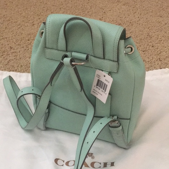 Coach Mini Turnlock Rucksack - Picture 5 of 11